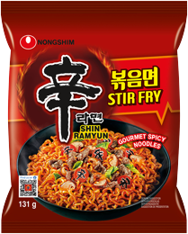 Nongshim Shin Ramyun Stir Fry